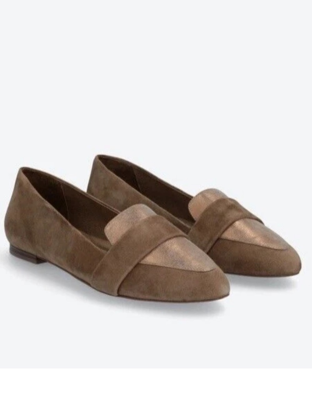 Birdies The Blackbird Band Suede Flats Size 10